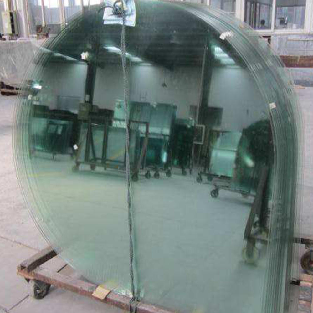 Frameless Toughened Glass Doors: 6mm Tempered Fireplace Hearth Plates