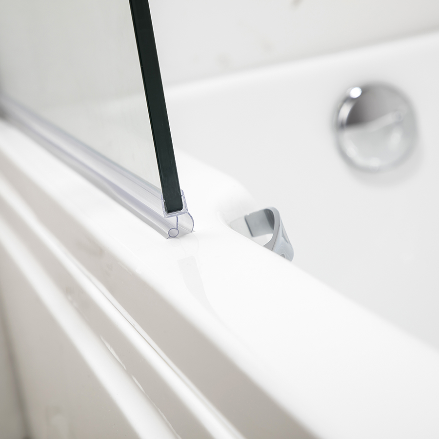 Frameless Tempered Glass Doors Bath Screen Shower Panel