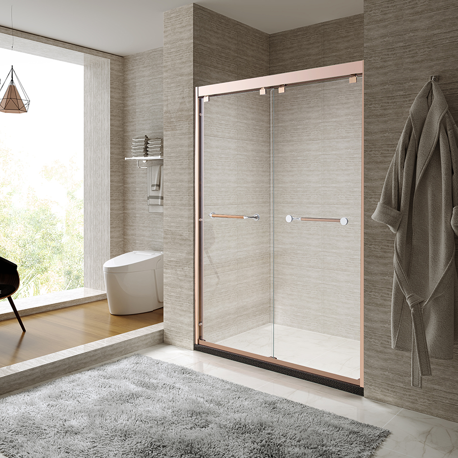 Bathroom Shower Room Glass Double Sliding Shower Door&nbsp;