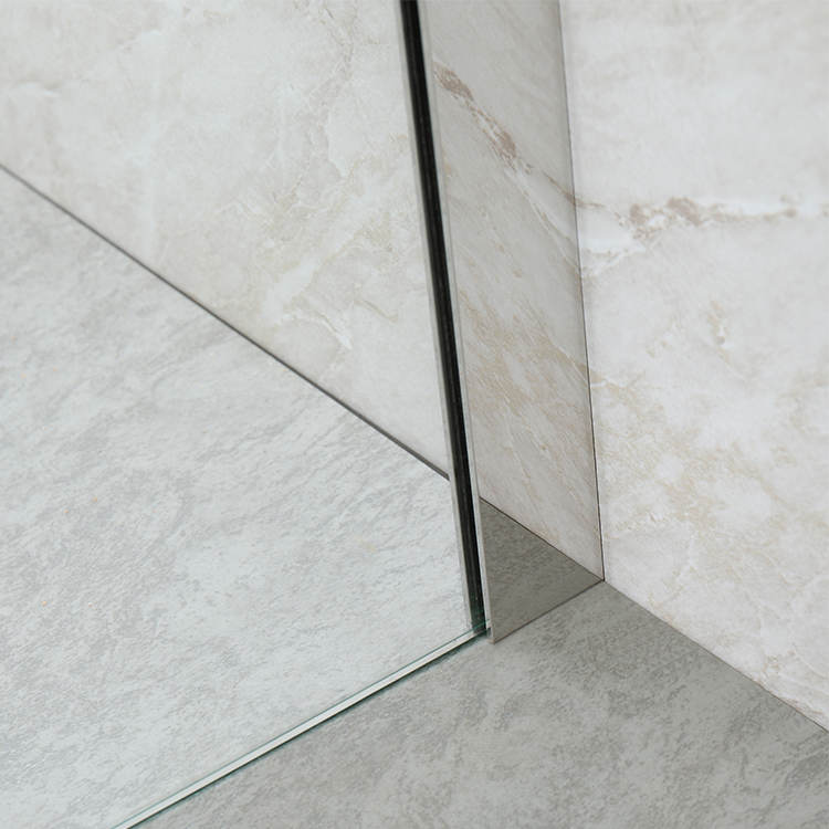 Tempered Glass Shower Screen Panel with 3mm Toughened Glass Insert