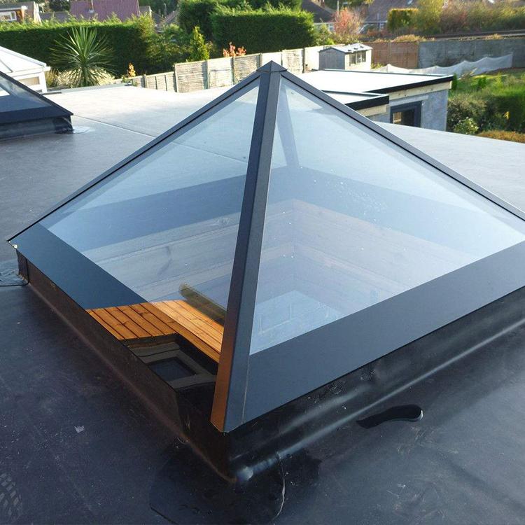 3mm Tempered Triple Glazed Insulated Glass for Skylights & Curtain Walls