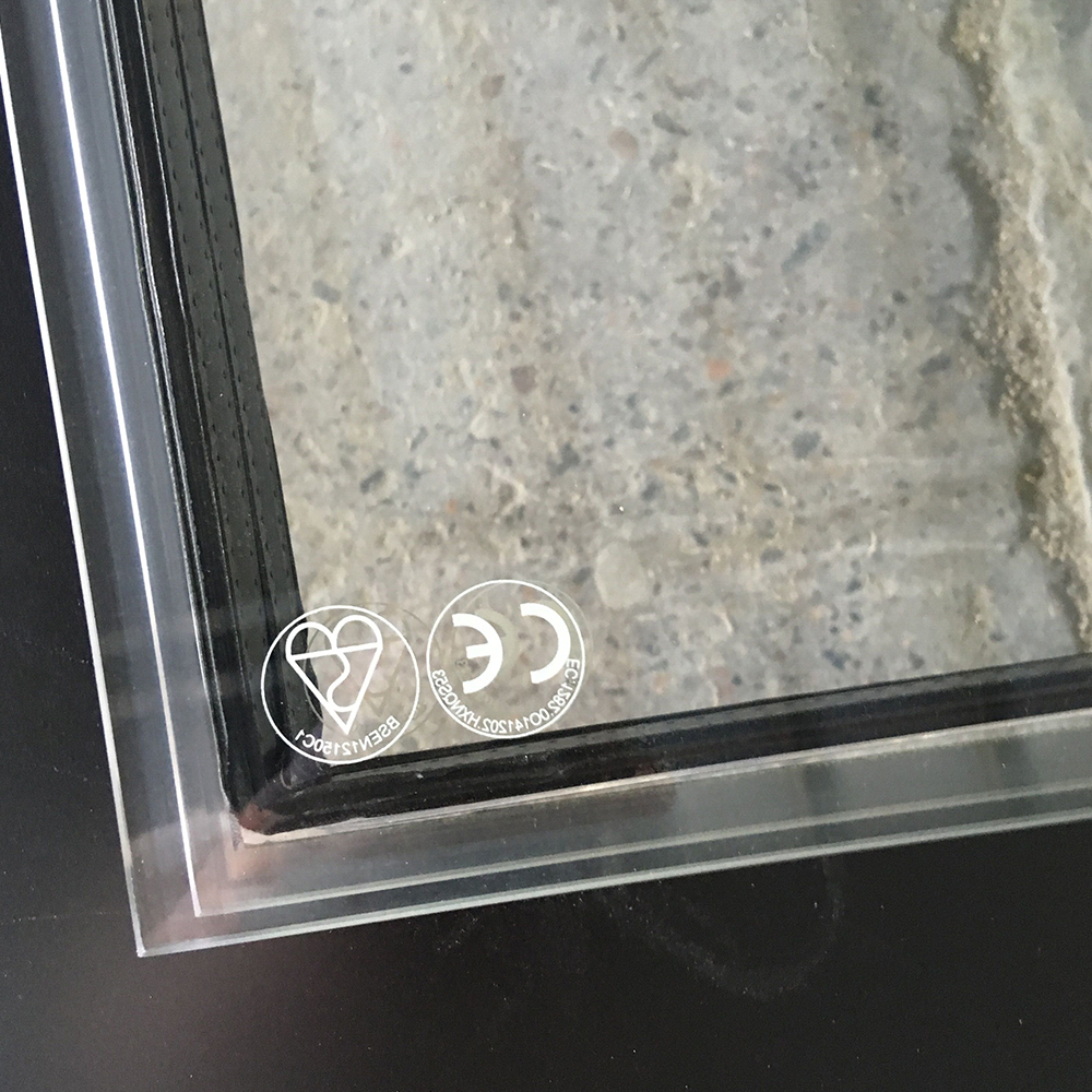 3mm Tempered Triple Glazed Insulated Glass for Skylights & Curtain Walls