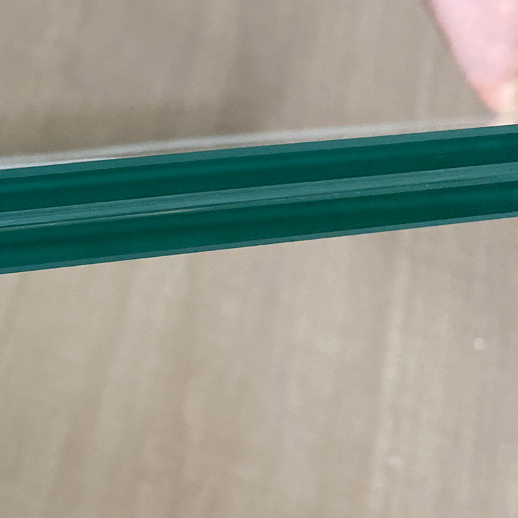 Security Tempered Glass Canopy with Clear Laminated Glass