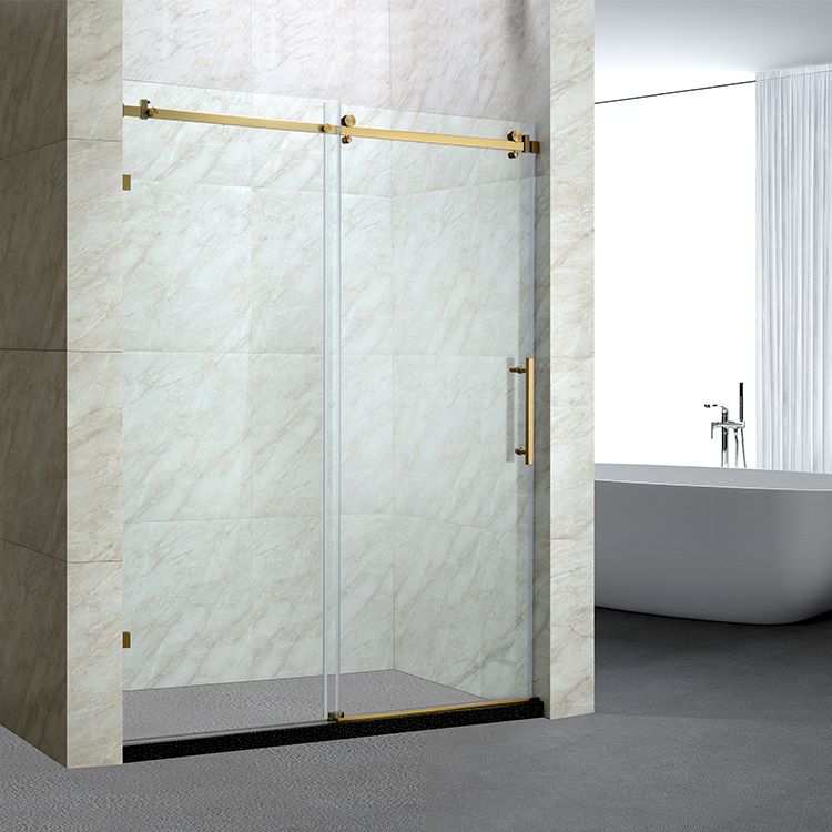 10mm Clear Tempered Glass Frameless Sliding Shower Door