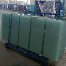 Custom Frosted Tempered Glass Sheets for Interior Glass Panel Walls