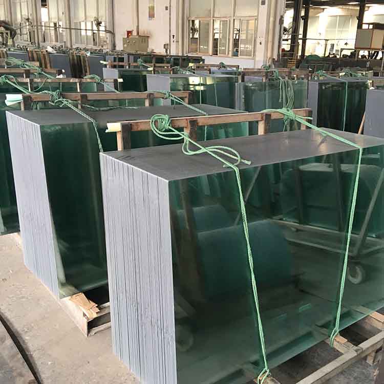 Clear Tempered Glass Partition Interior: Custom Processing, 8mm-12mm