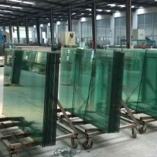 Heat Strengthened Staircase Toughened Glass Custom Tempered Glass For Stairs