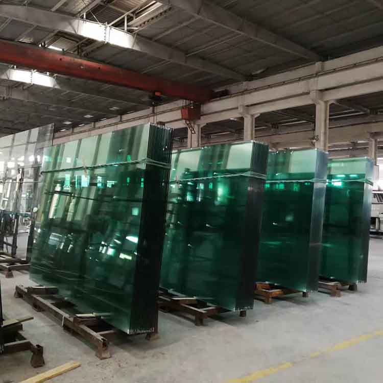 Clear Tempered Glass Partition Interior: Custom Processing, 8mm-12mm
