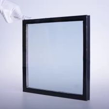 Double Glazing Low E Glass Windows with Soundproof & Glass Stair Railing