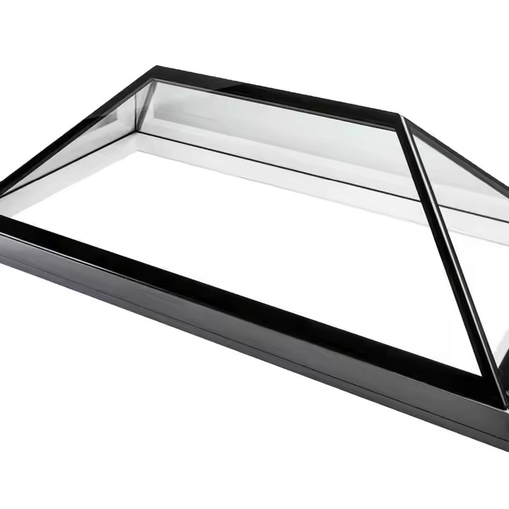 Double Glazed Low E glass skylight roof insulated glass