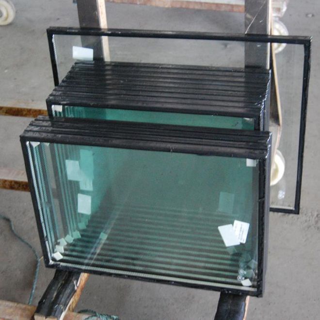 How does double glazing improve energy efficiency?