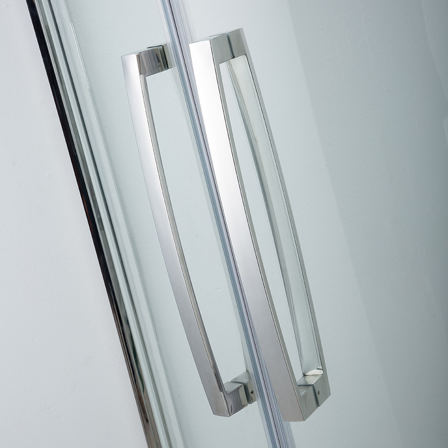 Diamond Shape Stainless Steel Shower Room with Printed Glass Price