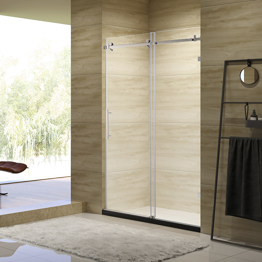VS Series Soft Closing Frameless Bypass Silding Shower Doors