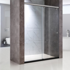Digital Print Splashback Sliding Glass Shower Doors Enclosure Slider