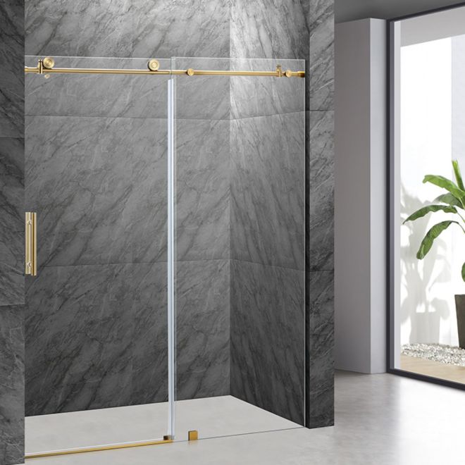 What materials are used in printed glass partitioning systems?