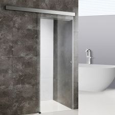 3/8" Frameless Tempered Clear Glass for Bathtub Shower Doors