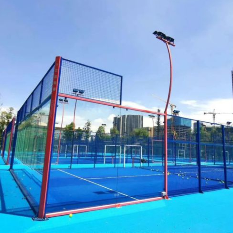 10mm Low Iron Ultra Clear Tempered Glass padel court
