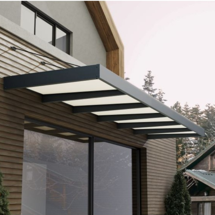 The Glass Ceiling Protects Against Wind and Rain Like A Dome