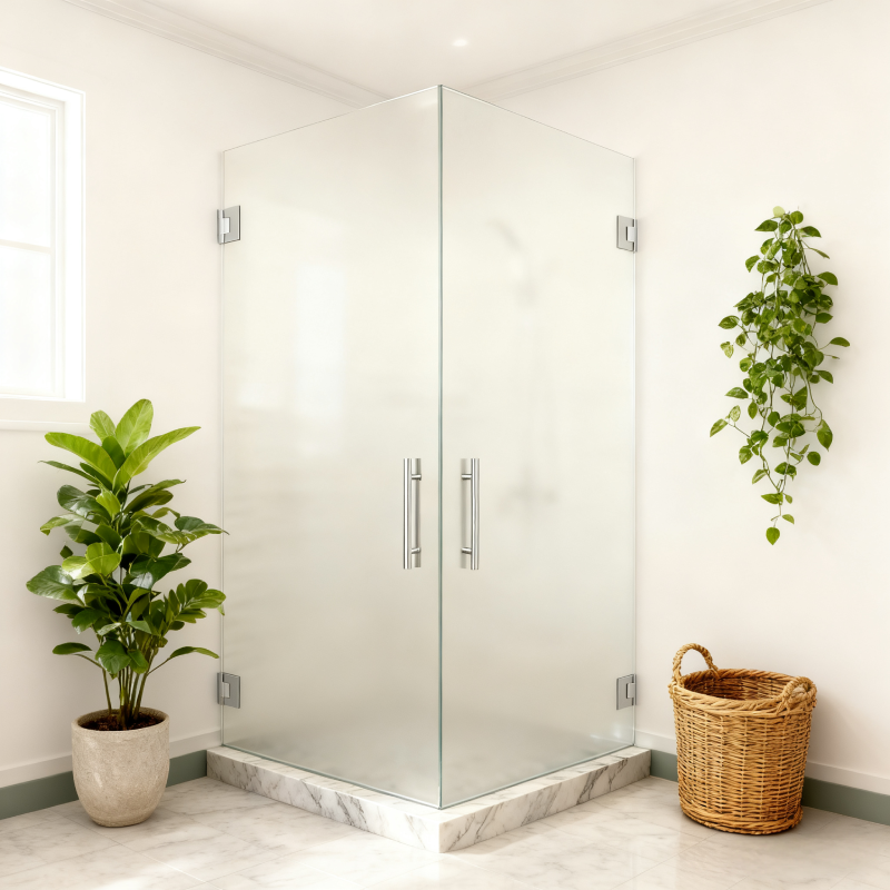 Double Hinged Shower Doors