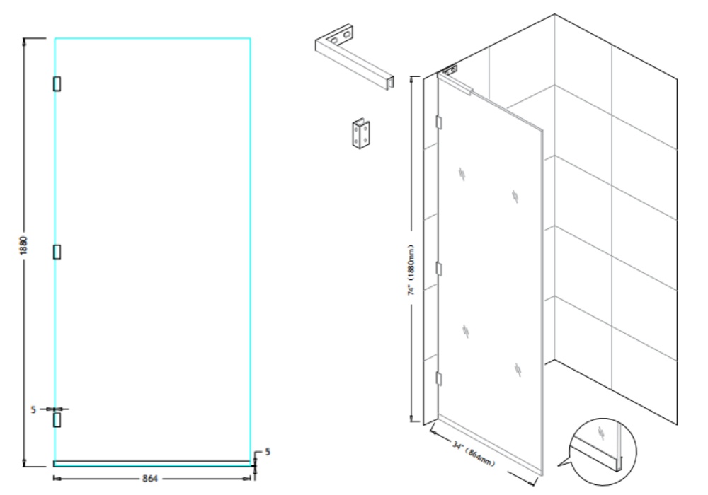 Shower Screens For Walk In Showers